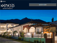 Tablet Screenshot of nemesis-apartments.gr